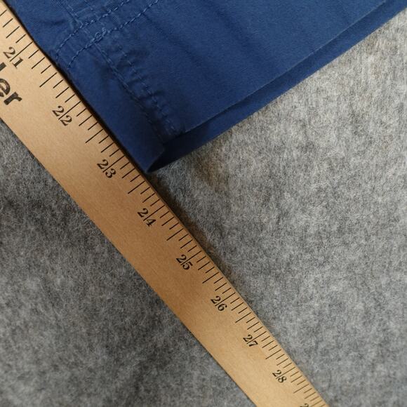 J. Jill Pants Womens 12 Stretch Cargo Ankle Cropped Casual Straight Leg Blue - Picture 5 of 11